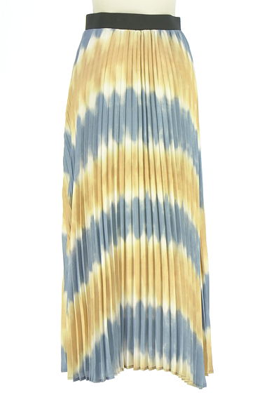 OSMOSIS（オズモーシス）の古着「loaf タイダイプリーツロングスカート（ロングスカート・マキシスカート）」大画像２へ