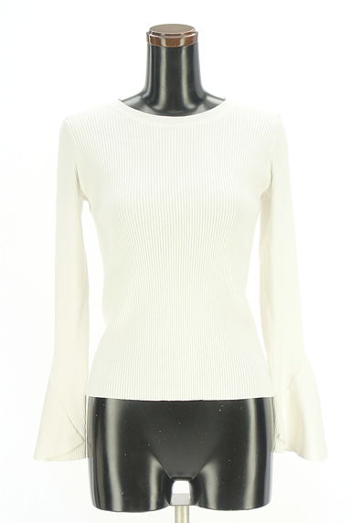 PROPORTION BODY DRESSING（プロポーションボディ ドレッシング）の古着「フレアスリーブリブニット（ニット）」大画像１へ