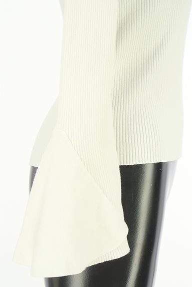 PROPORTION BODY DRESSING（プロポーションボディ ドレッシング）の古着「フレアスリーブリブニット（ニット）」大画像５へ