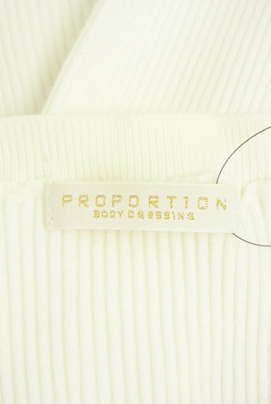 PROPORTION BODY DRESSING（プロポーションボディ ドレッシング）の古着「フレアスリーブリブニット（ニット）」大画像６へ