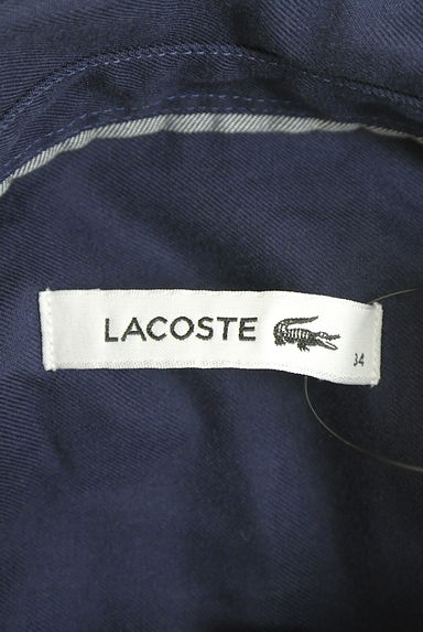 LACOSTE（ラコステ）の古着「ウエストゴムボーダー膝上ワンピース（ワンピース・チュニック）」大画像６へ