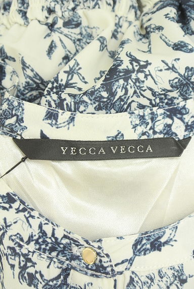 YECCA VECCA（イェッカヴェッカ）の古着「花柄プリーツシフォンワンピース（ワンピース・チュニック）」大画像６へ