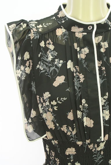 Snidel（スナイデル）の古着「ノースリ花柄シフォンワンピース（ワンピース・チュニック）」大画像４へ
