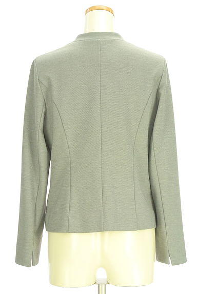 Laura Ashley（ローラアシュレイ）の古着「ストレッチノーカラージャケット（ジャケット）」大画像２へ