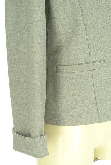 Laura Ashley（ローラアシュレイ）の古着「ストレッチノーカラージャケット（ジャケット）」大画像５へ
