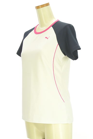 PUMA（プーマ）の古着「ラグランメッシュTシャツ（Ｔシャツ）」大画像３へ