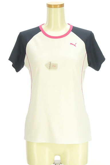 PUMA（プーマ）の古着「ラグランメッシュTシャツ（Ｔシャツ）」大画像４へ