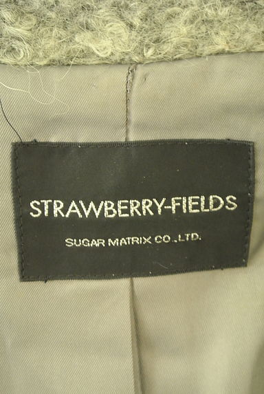 STRAWBERRY-FIELDS（ストロベリーフィールズ）の古着「シャギーウールコート（コート）」大画像６へ