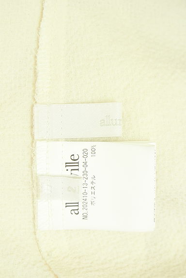 allureville（アルアバイル）の古着「フロントリボンシフォンブラウス（ブラウス）」大画像６へ