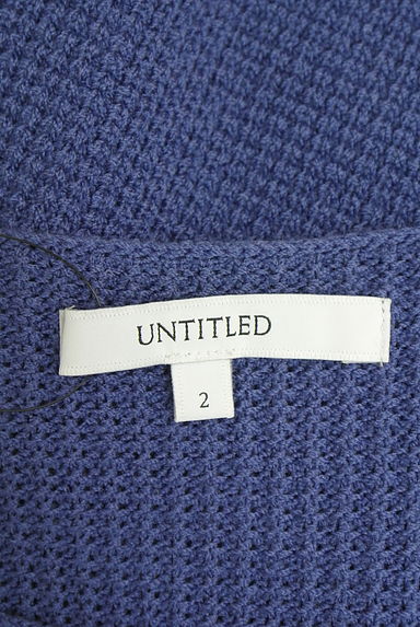 UNTITLED（アンタイトル）の古着「ボートネックリブニット（ニット）」大画像６へ