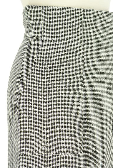 ROPE（ロペ）の古着「チェック柄ペンシルスカート（ロングスカート・マキシスカート）」大画像４へ
