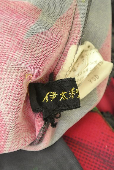 伊太利屋（イタリヤ）の古着「花柄七分袖カットソー（カットソー・プルオーバー）」大画像６へ