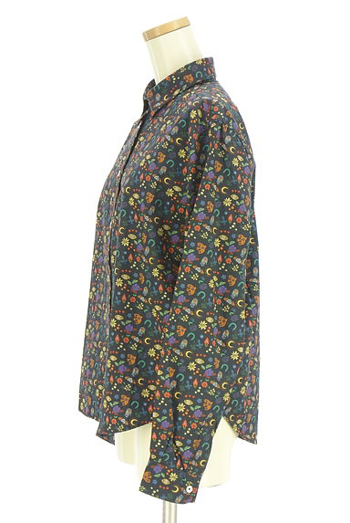 Cotelac（コテラック）の古着「花柄シャツ（ブラウス）」大画像３へ
