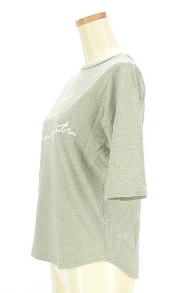 URBAN RESEARCH DOORS（アーバンリサーチドアーズ）の古着「5分袖ロゴプリントTシャツ（Ｔシャツ）」大画像３へ