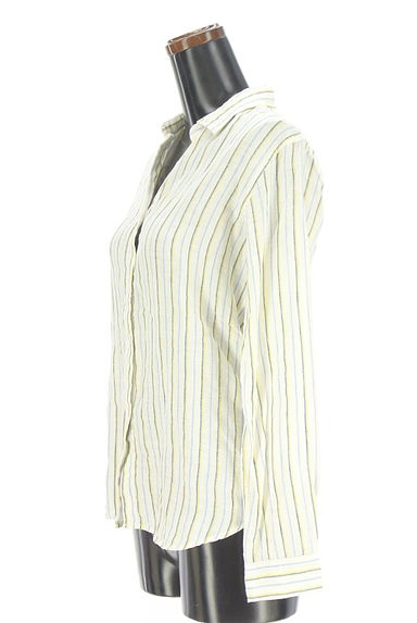 JOURNAL STANDARD relume（ジャーナルスタンダード レリューム）の古着「スキッパーリネンシャツ（ブラウス）」大画像３へ