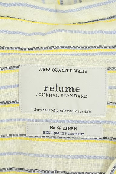 JOURNAL STANDARD relume（ジャーナルスタンダード レリューム）シャツ買取実績のブランドタグ画像
