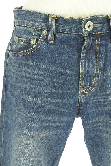 URBAN RESEARCH DOORS（アーバンリサーチドアーズ）の古着「ウォッシュド加工テーパードデニム（デニムパンツ）」大画像４へ