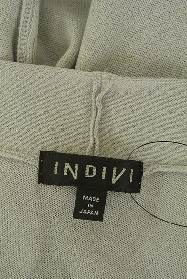INDIVI（インディヴィ）カーディガン買取実績のブランドタグ画像