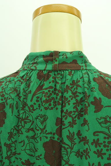JOURNAL STANDARD relume（ジャーナルスタンダード レリューム）の古着「花柄バンドカラーシャツワンピース（ワンピース・チュニック）」大画像５へ