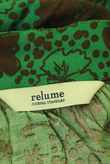 JOURNAL STANDARD relume（ジャーナルスタンダード レリューム）の古着「花柄バンドカラーシャツワンピース（ワンピース・チュニック）」大画像６へ
