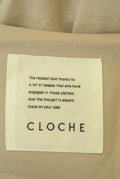 CLOCHE（クロシェ）の古着「ウエストドロストシアーロングコート（コート）」大画像６へ
