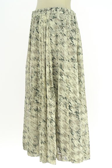 INGEBORG（インゲボルグ）の古着「フロッキーシフォンロングスカート（ロングスカート・マキシスカート）」大画像３へ