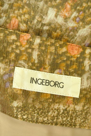 INGEBORG（インゲボルグ）の古着「膝丈ティアードフリルシフォンスカート（スカート）」大画像６へ