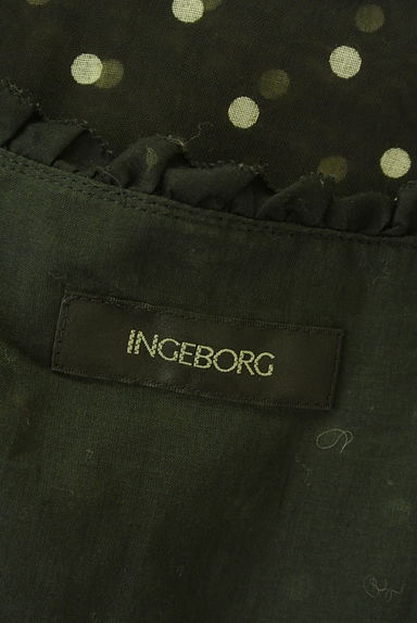 INGEBORG（インゲボルグ）の古着「ドット柄×花柄ノースリシアーカットソー（カットソー・プルオーバー）」大画像６へ