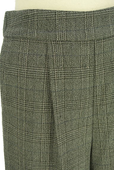 CLOCHE（クロシェ）の古着「グレンチェック柄ウール混スラックスパンツ（パンツ）」大画像４へ