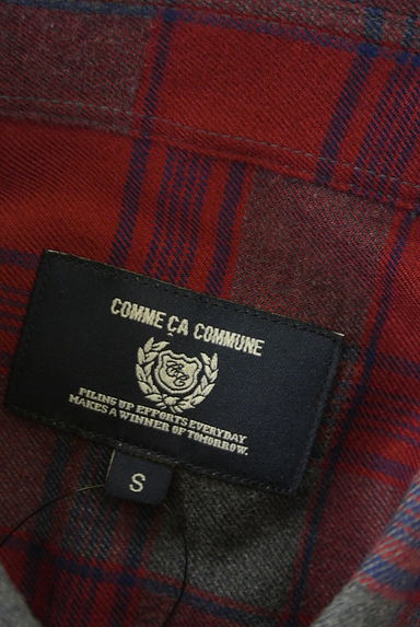 COMME CA COMMUNE（コムサコミューン）の古着「チェック柄ボタンダウンシャツ（カジュアルシャツ）」大画像６へ