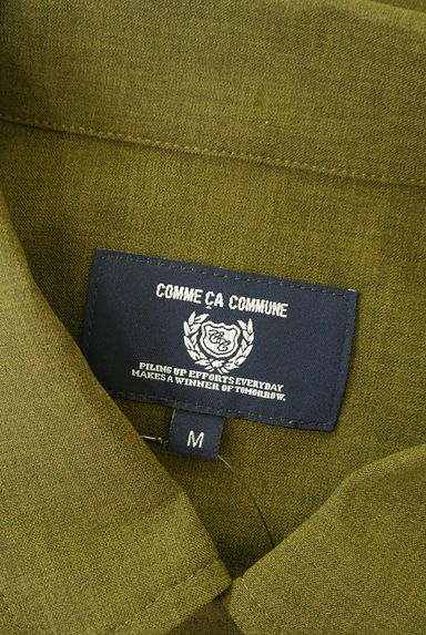 COMME CA COMMUNE（コムサコミューン）の古着「半袖シャツ（カジュアルシャツ）」大画像６へ