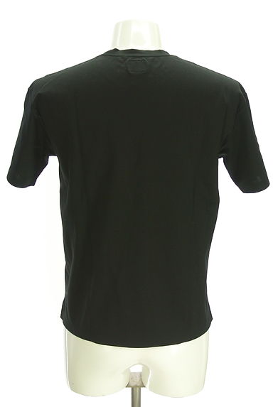 COMME CA COMMUNE（コムサコミューン）の古着「ベーシック半袖黒Tシャツ（Ｔシャツ）」大画像２へ