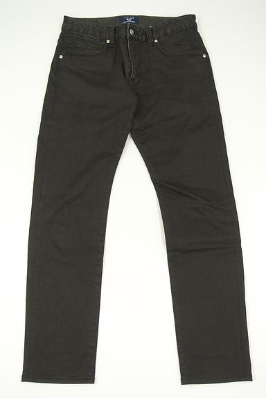 COMME CA COMMUNE（コムサコミューン）の古着「ISKOコラボブラックスキニーデニムパンツ（デニムパンツ）」大画像１へ