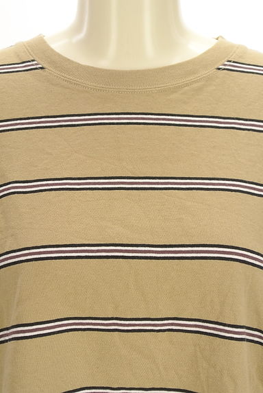 JOURNAL STANDARD（ジャーナルスタンダード）の古着「マルチボーダー柄半袖Tシャツ（Ｔシャツ）」大画像４へ