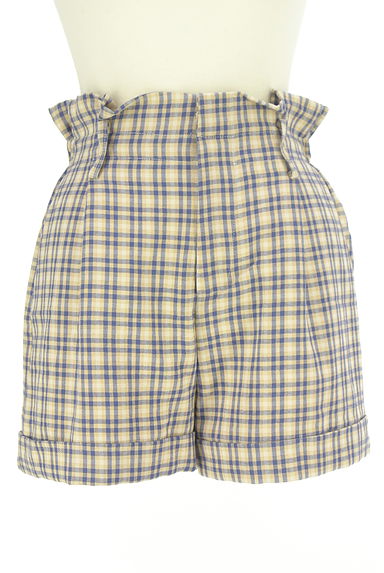 jouetie（ジュエティ）の古着「チェック柄ショートパンツ（ショートパンツ・ハーフパンツ）」大画像１へ