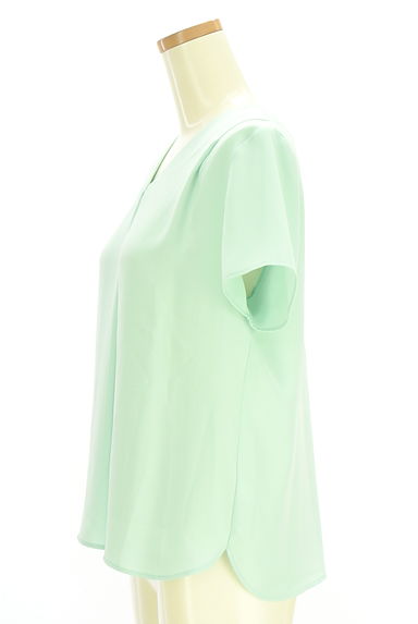 INDIVI（インディヴィ）の古着「シアーシフォンブラウス（カットソー・プルオーバー）」大画像３へ