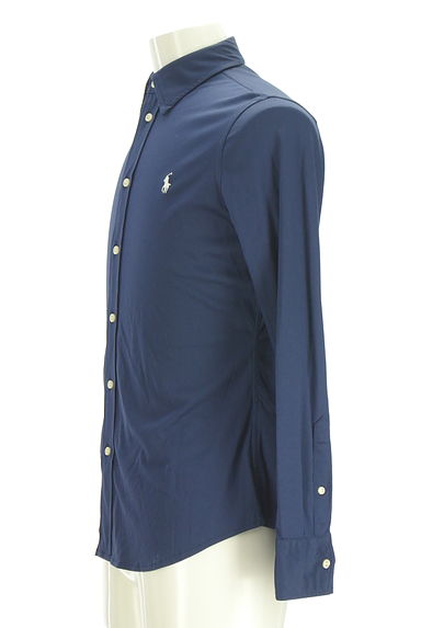 POLO RALPH LAUREN（ポロラルフローレン）の古着「ワンポイントストレッチシャツ（カジュアルシャツ）」大画像３へ