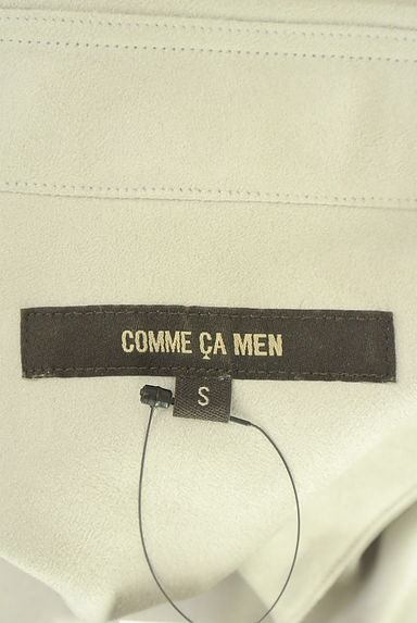 COMME CA MEN（コムサメン）シャツ買取実績のブランドタグ画像