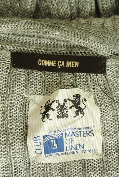 COMME CA MEN（コムサメン）Ｔシャツ・カットソー買取実績のブランドタグ画像