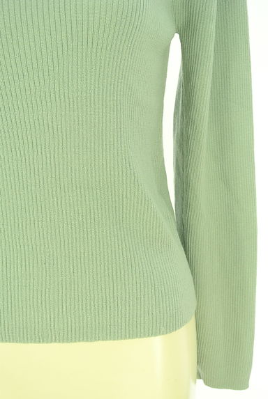 N.Natural Beauty Basic*（エヌ ナチュラルビューティーベーシック）の古着「タートルネックリブニットトップス（ニット）」大画像４へ