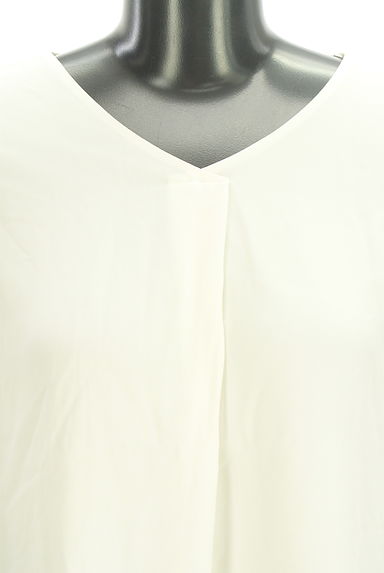 PROPORTION BODY DRESSING（プロポーションボディ ドレッシング）の古着「レース切替8分袖シフォンブラウス（カットソー・プルオーバー）」大画像４へ