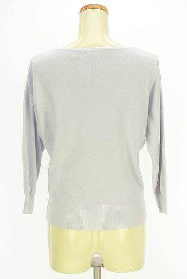 PROPORTION BODY DRESSING（プロポーションボディ ドレッシング）の古着「9分袖Vネックニットトップス（ニット）」大画像２へ