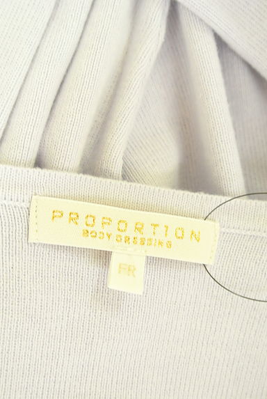 PROPORTION BODY DRESSING（プロポーションボディ ドレッシング）の古着「9分袖Vネックニットトップス（ニット）」大画像６へ