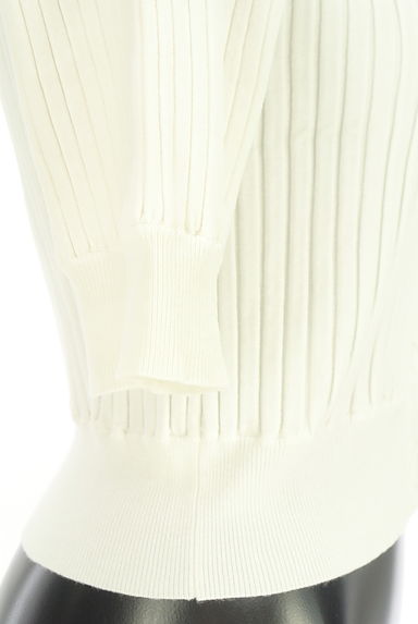 JILL by JILLSTUART（ジルバイジルスチュアート）の古着「五分袖リブニットカーディガン（カーディガン・ボレロ）」大画像５へ