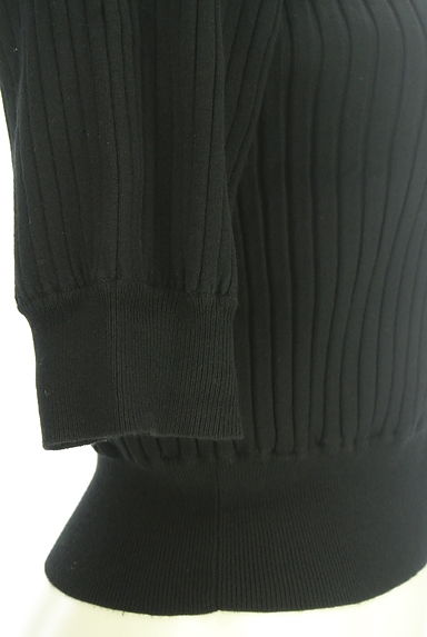 JILL by JILLSTUART（ジルバイジルスチュアート）の古着「五分袖リブニットカーディガン（カーディガン・ボレロ）」大画像５へ