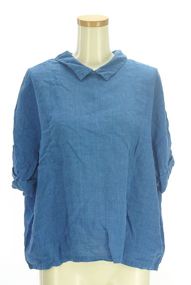 nest Robe（ネストローブ）の古着「オーバーサイズリネンブラウス（カットソー・プルオーバー）」大画像１へ