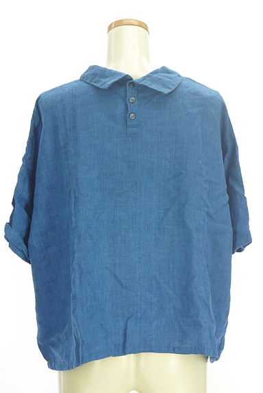 nest Robe（ネストローブ）の古着「オーバーサイズリネンブラウス（カットソー・プルオーバー）」大画像２へ