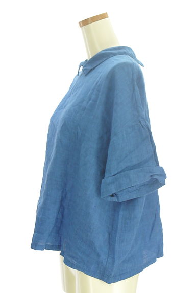 nest Robe（ネストローブ）の古着「オーバーサイズリネンブラウス（カットソー・プルオーバー）」大画像３へ