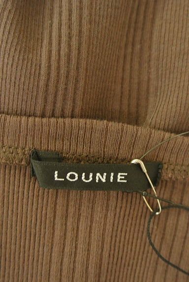 LOUNIE（ルーニィ）の古着「半袖チェンジピッチリブトップス（ニット）」大画像６へ
