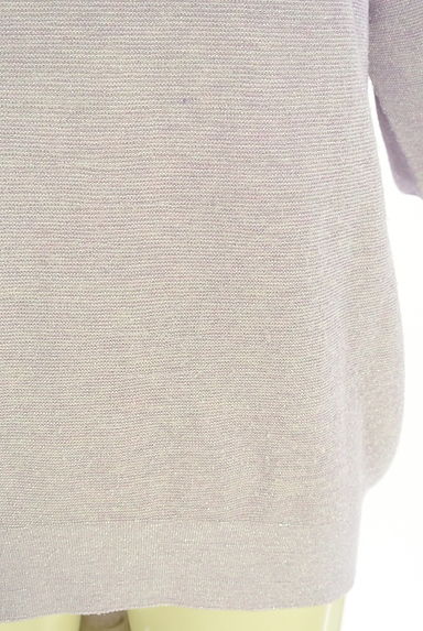 Stola.（ストラ）の古着「ラメ混6分袖ニットトップス（ニット）」大画像４へ